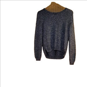 Divided Black sparkly long sleeves top